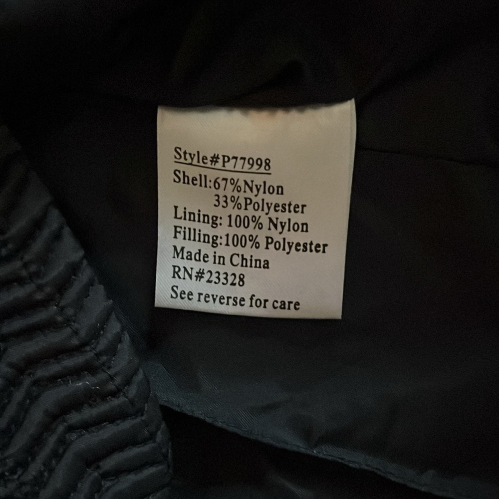 Pendleton Jacket Quilted Lined High Collar Full Z… - image 8